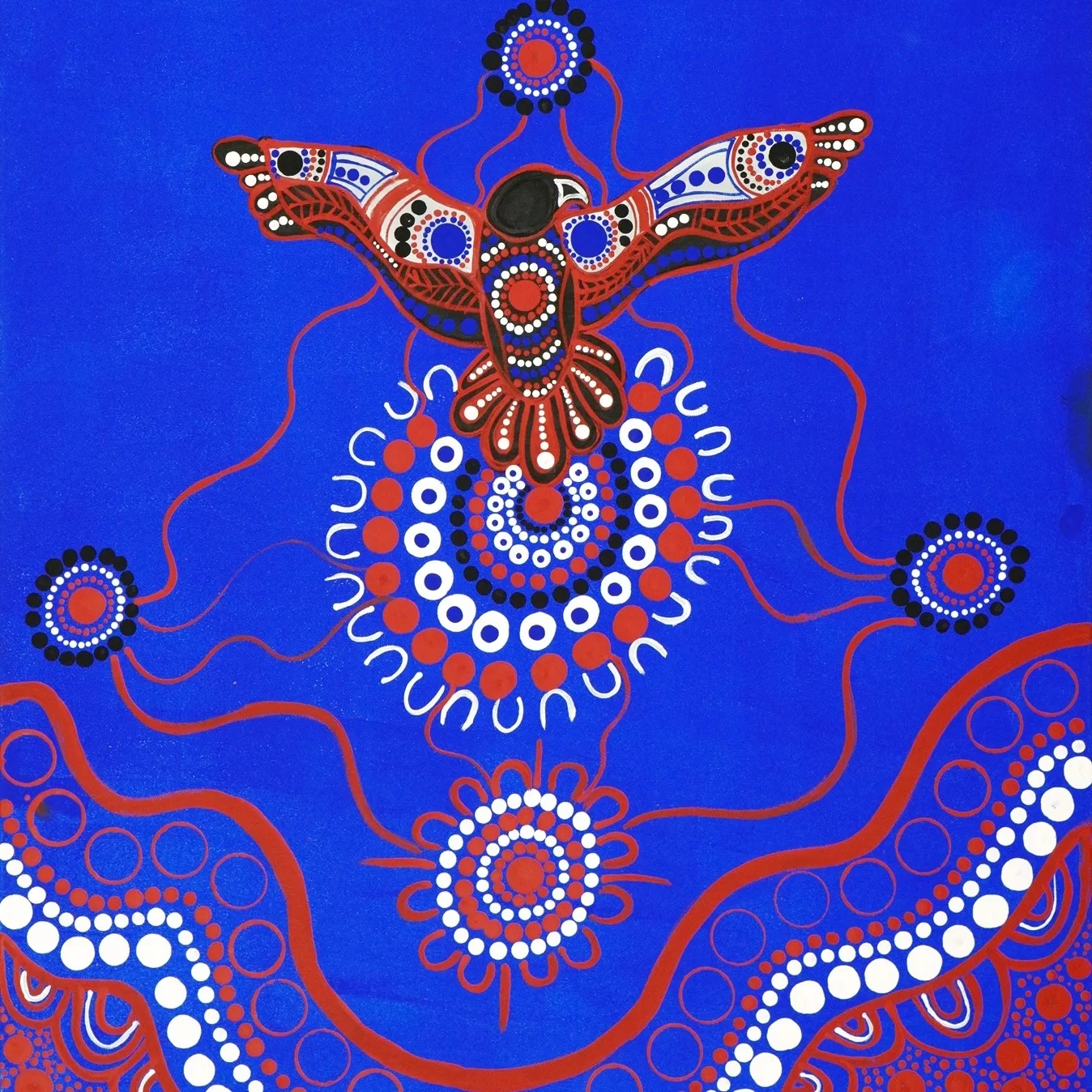 Morley Eagles Teeball Club Indigenous Artwork